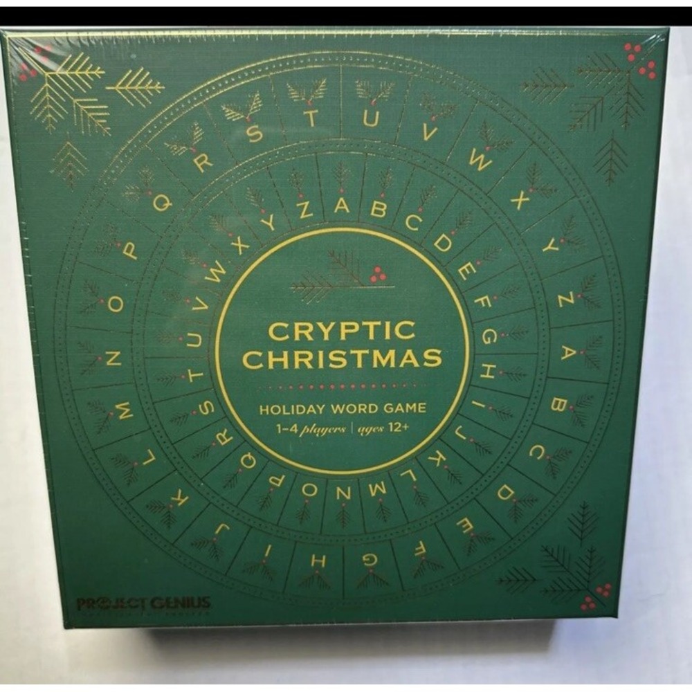 Cryptic Christmas Decode Song Title Word Game 2022 Project Genius Holiday Game